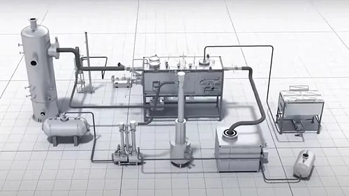 ThermoSteam process equipment schematic